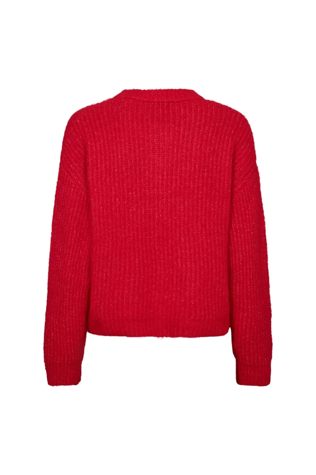Sale Liberte Fro O-Neck Cardigan 22260 Flamingo Red