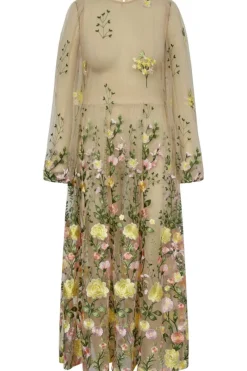 Clearance A-View Fuschia Dress 201 Sand/Yellow