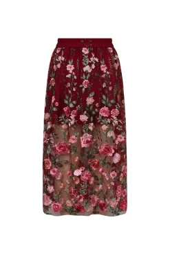 Online A-View Fuschia Skirt AV4624 373