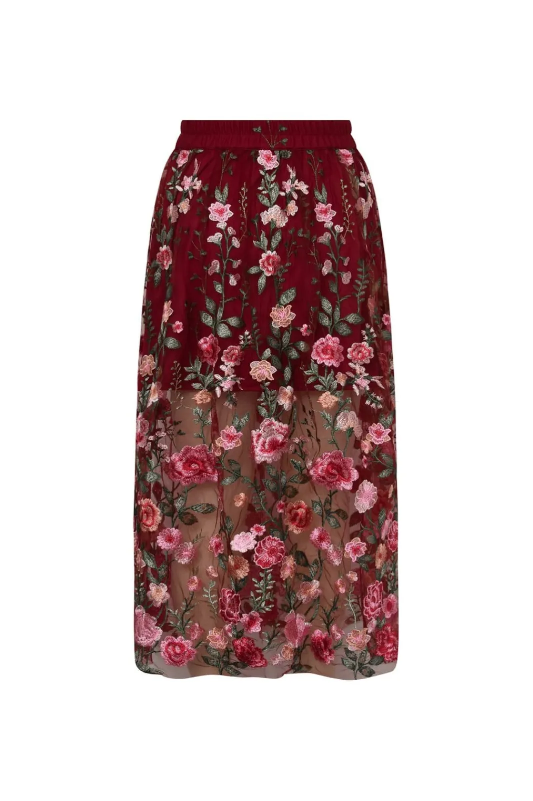 Online A-View Fuschia Skirt AV4624 373