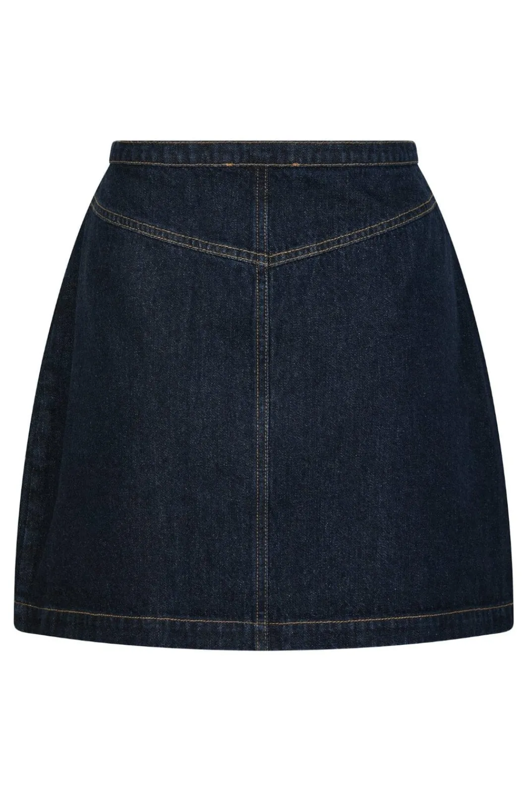 Neo Noir Gabani Denim Skirt 164288 Dark Blue