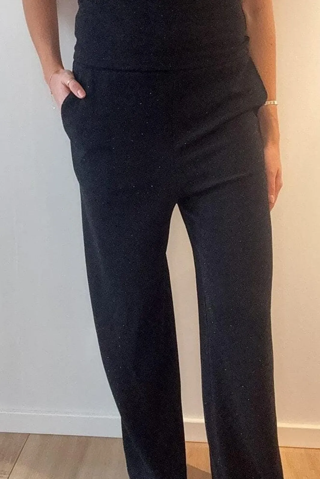 Hot Continue Gabby Lurex 15099 Black Lurex