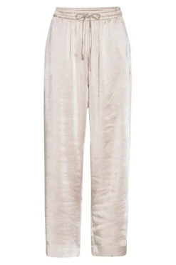 Clearance Karmamia Garcia Pants Antique White Rich Satin
