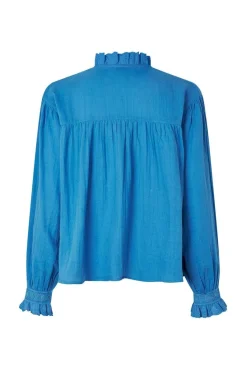 Sale Lollys Laundry Gemmall Shirt Ls25487-1069 97 Neon Blue