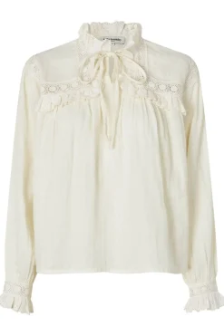 Online Lollys Laundry Gemmall Shirt Ls25487-1069 02 Creme