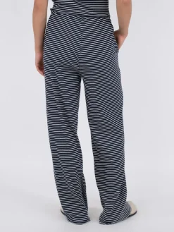 Outlet Neo Noir Geri Stripe Pants Dark Navy