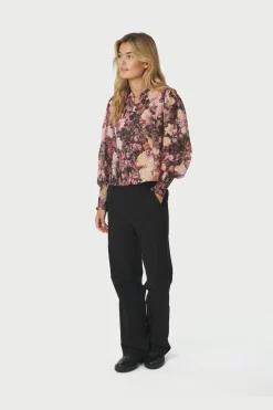 Discount Neo Noir Gilda Big Flower Blouse 166925 100