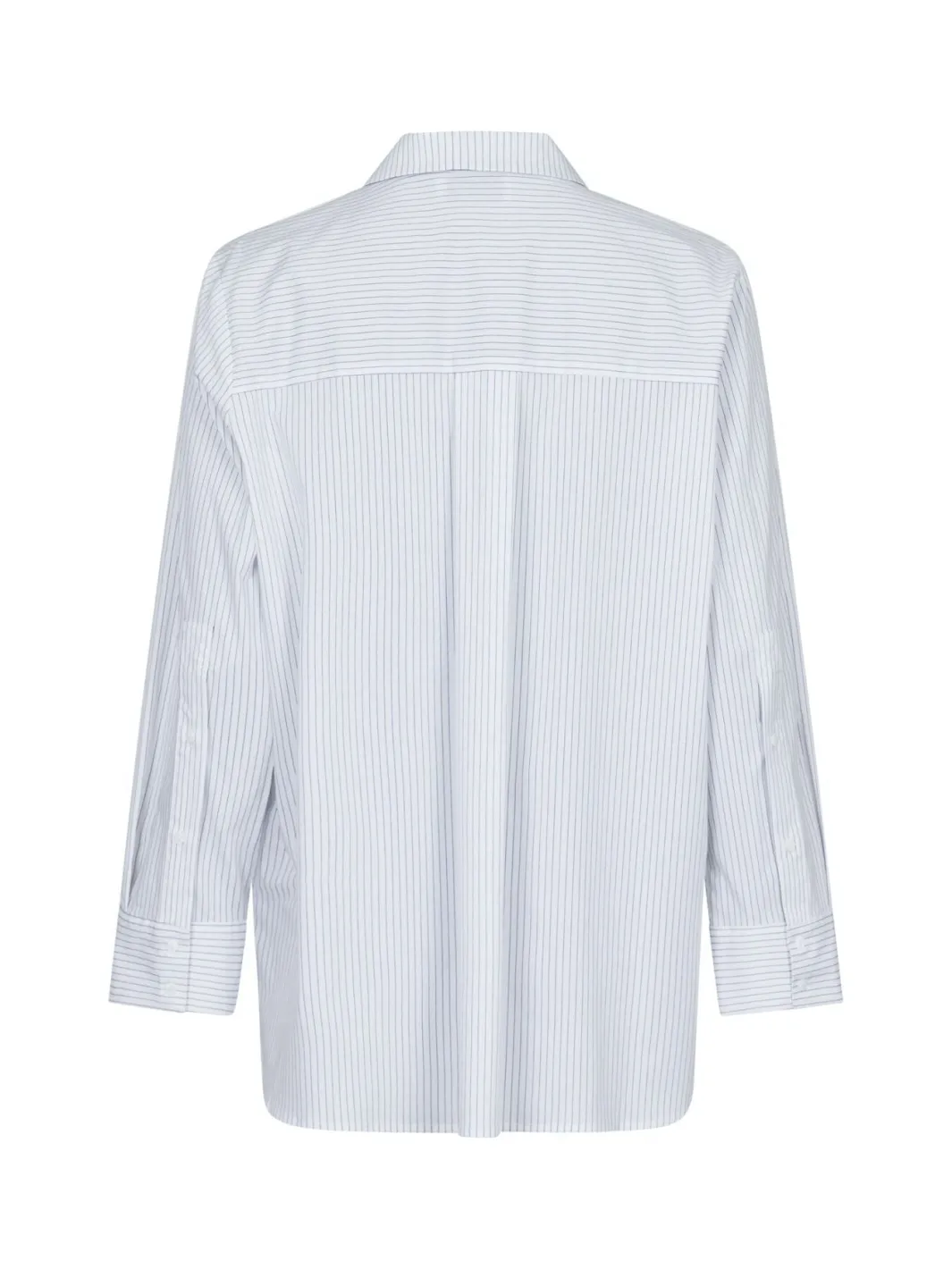 Hot Neo Noir Gili Stripe Shirt White