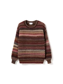 Best Noella Gio Knit Sweater 1047 Rust Mix