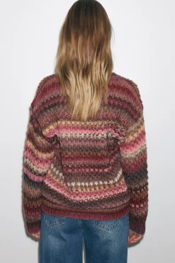 Best Noella Gio Knit Sweater 1047 Rust Mix