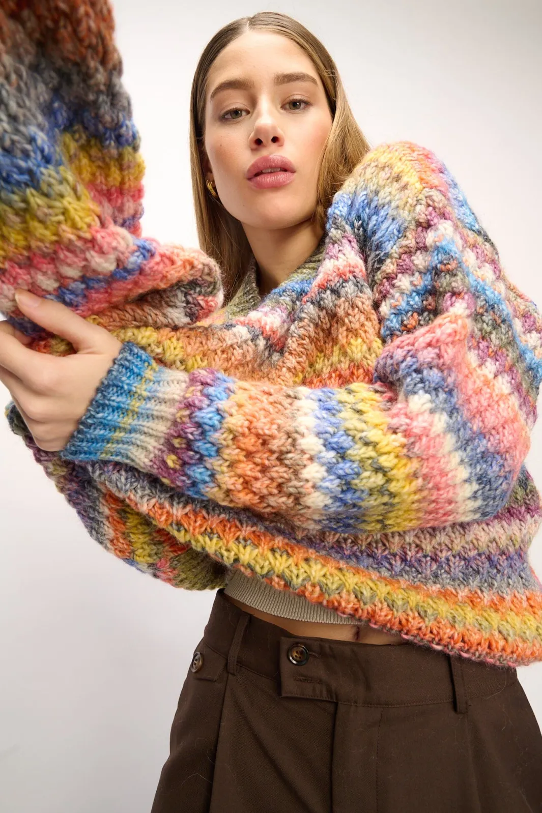 Discount Noella Gio Sweater Multi Mix