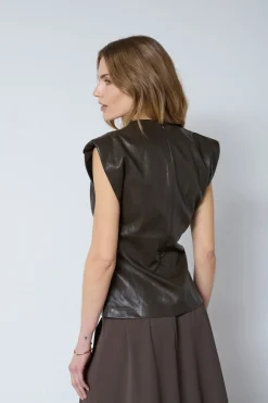 Co´Couture Gittcc Pleat Top 35958 145