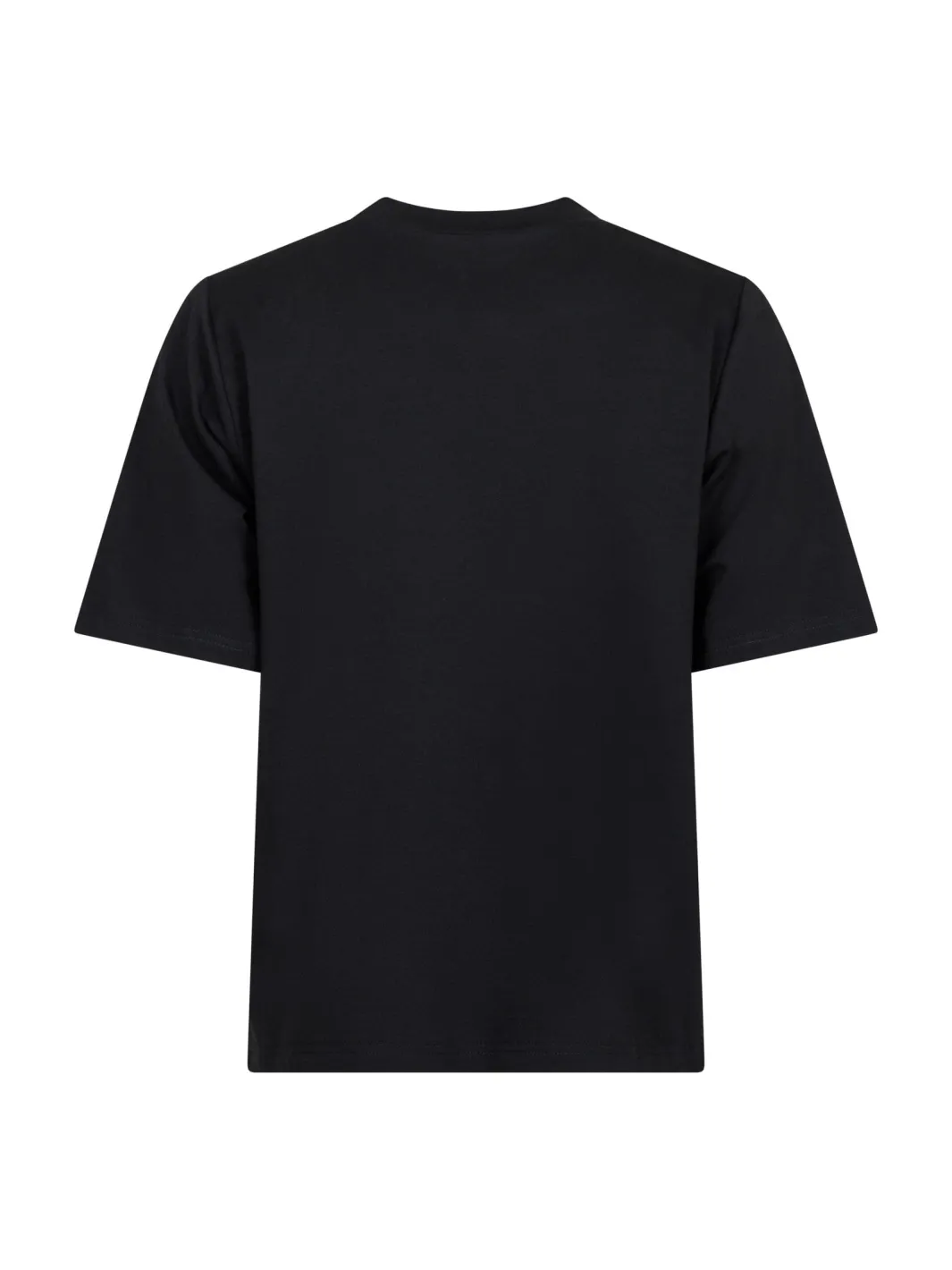 Discount Valentin Studio Gold Button Casual T-shirt Black