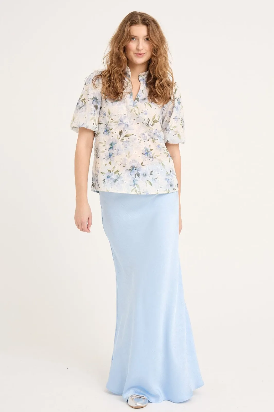 Online A-View Grete S/S Blouse AV6057 144