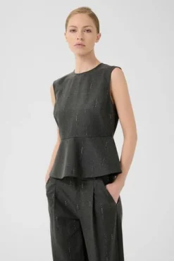 Discount Gestuz Gzadira Peplum Top 10910709 100494
