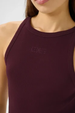 New Gestuz Gzdrew Rhinestone Logo Tank 10910297 108291