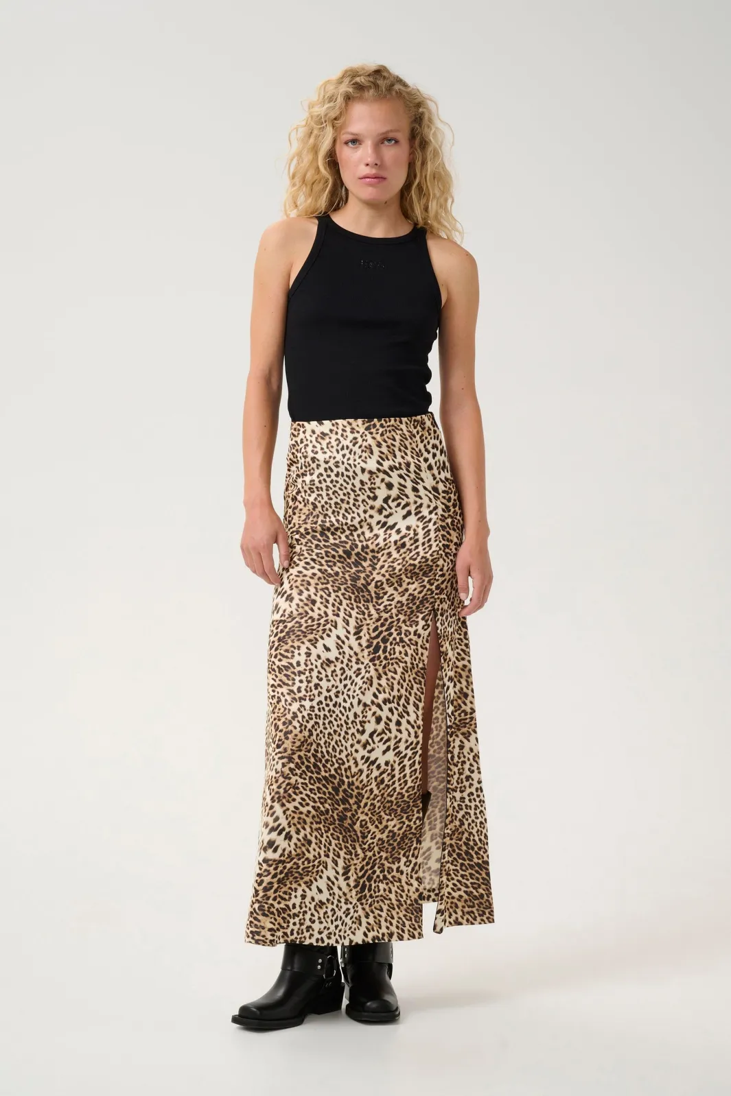 Clearance Gestuz Gzleelo P Skirt 107188 Light Leopard