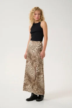 Clearance Gestuz Gzleelo P Skirt 107188 Light Leopard