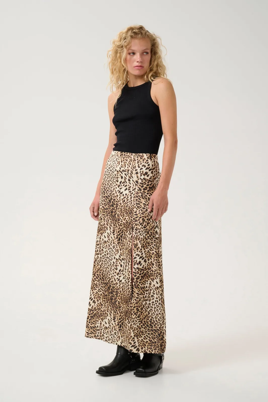 Clearance Gestuz Gzleelo P Skirt 107188 Light Leopard