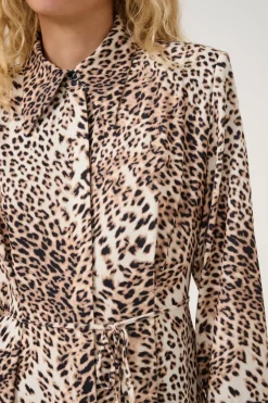 Discount Gestuz Gzmareen P Ls Dress 107188 Light Leopard