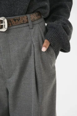Discount Gestuz Gzpaula Melange Wide Pants 10910494 100494