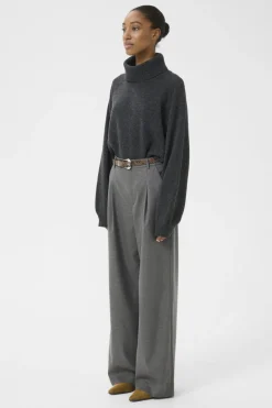 Discount Gestuz Gzpaula Melange Wide Pants 10910494 100494