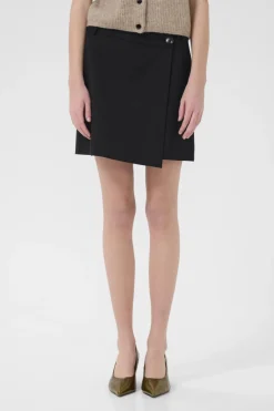 Sale Gestuz Gzpaula Melange Wrap Skirt 10910495 100017
