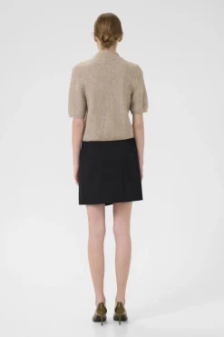Sale Gestuz Gzpaula Melange Wrap Skirt 10910495 100017