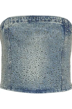 New Gestuz Gzzorah Corsage 104609 Mid Blue Washed
