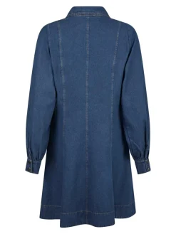 Sale Neo Noir Hanne Denim Dress Dark Blue