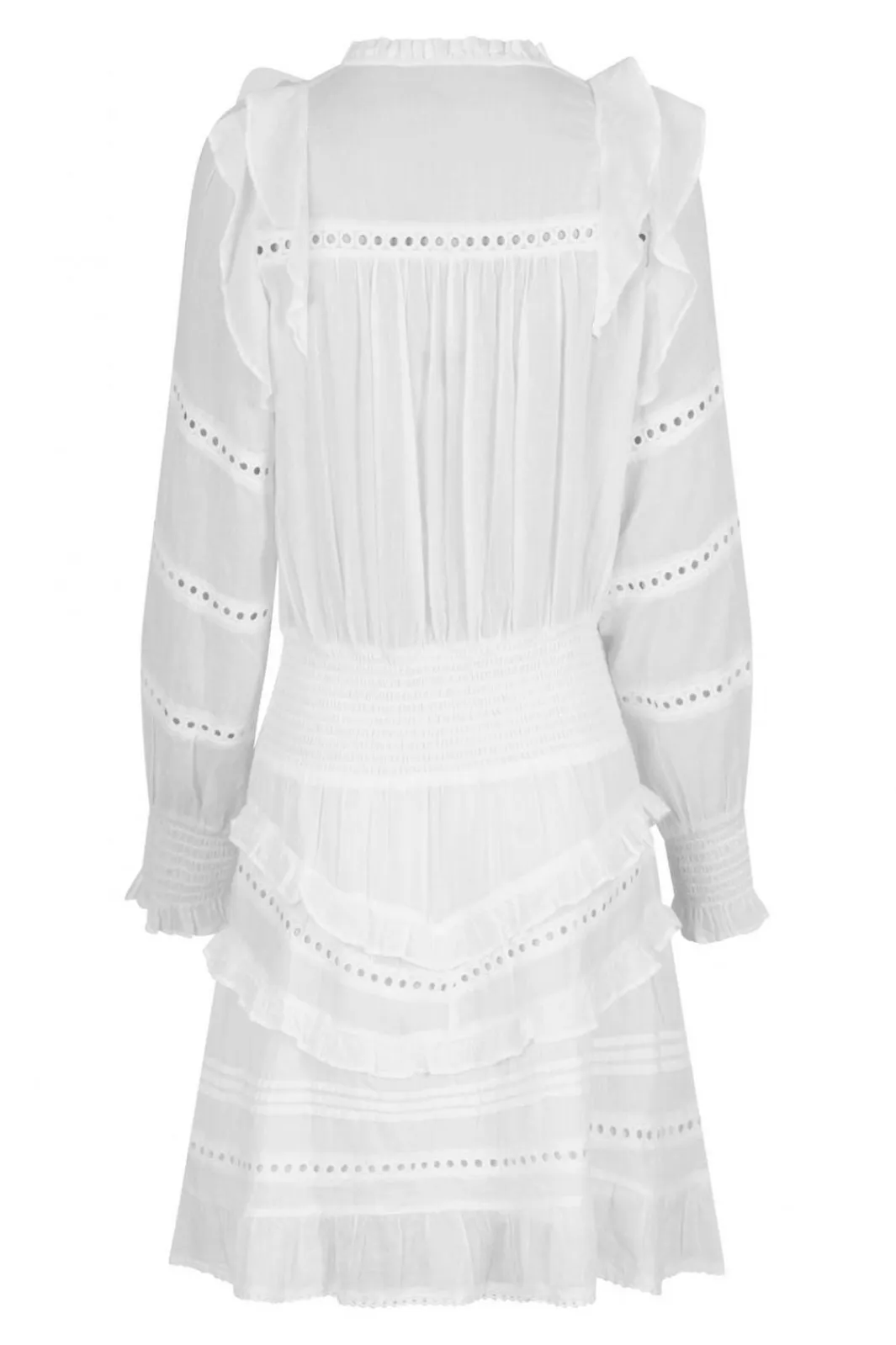 Outlet Neo Noir Harmoni S Voile Dress White