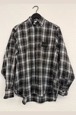 Hot Haute L'Amitié Haute Check Shirt HL10645 Grey Check