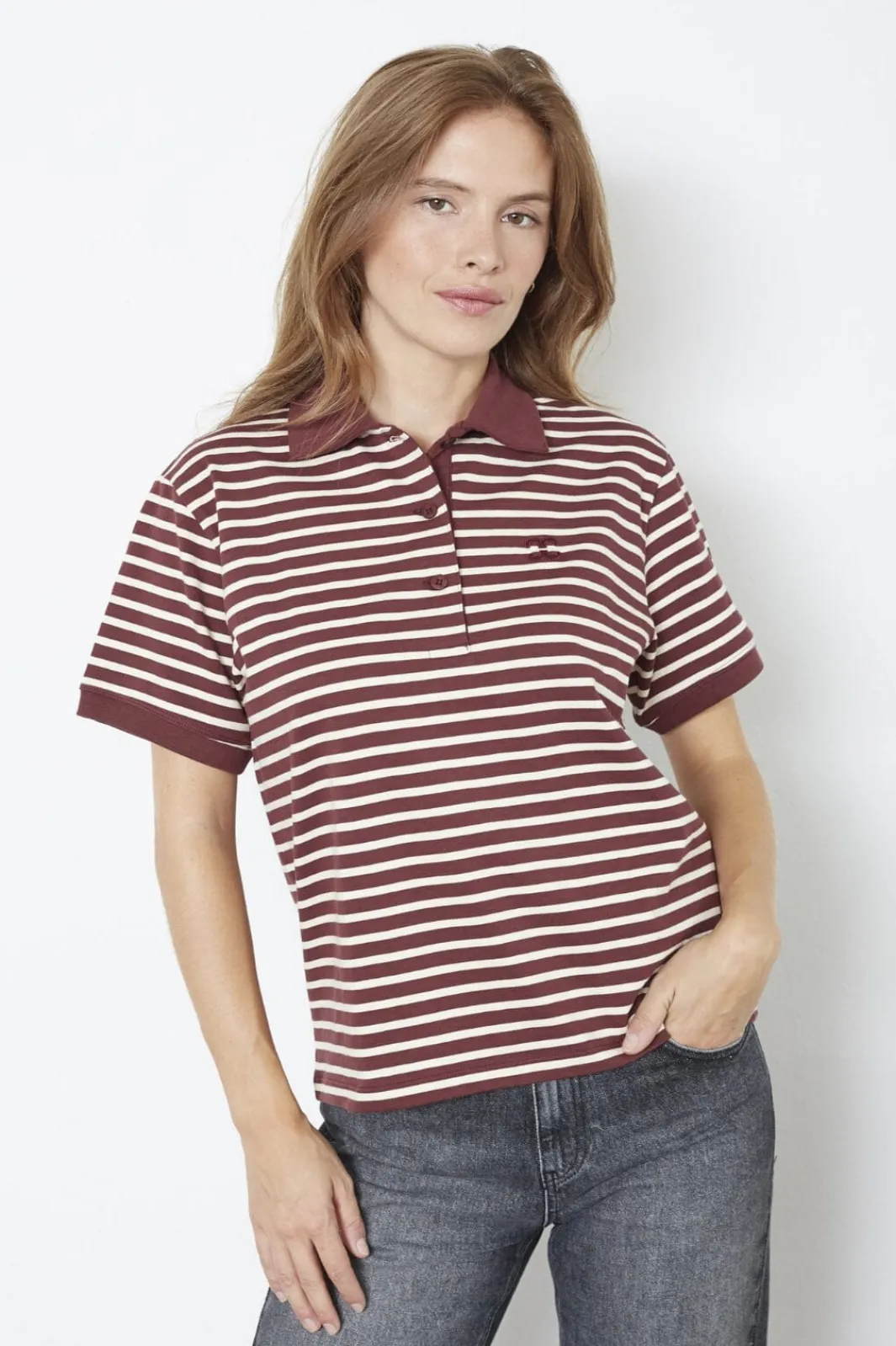 New Co´Couture Hayescc Polo Ss Tee 43006 87