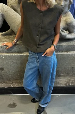 Online Neo Noir Hazen D Pants Stonewash