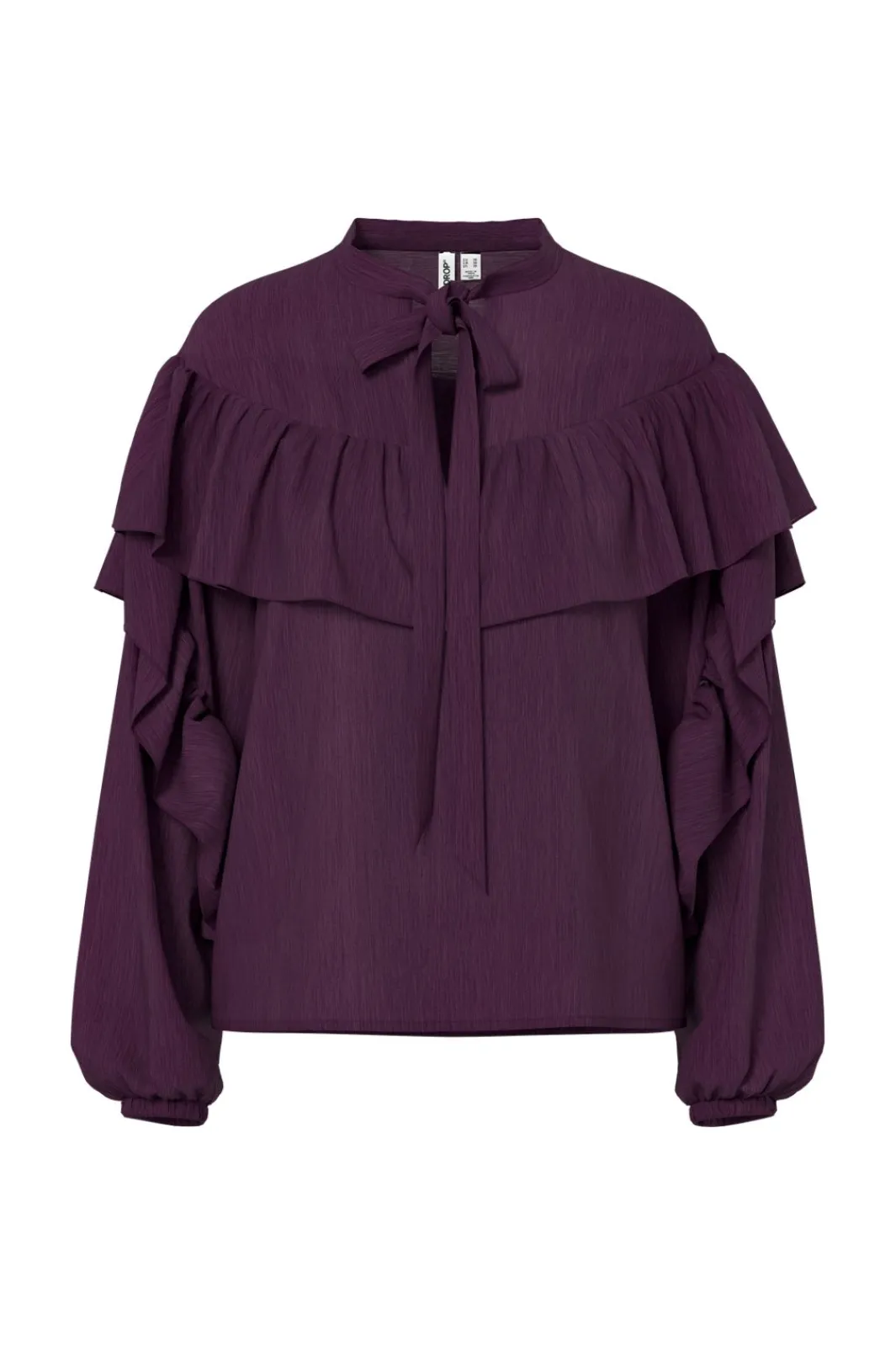 Sale Hypedrop Hdmelisa Ruffle Ls Blouse 32000021 5082000