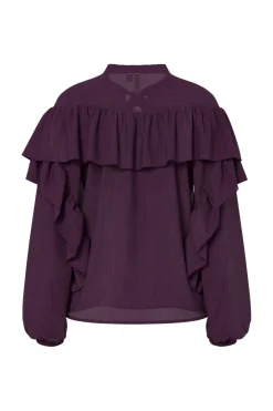 Sale Hypedrop Hdmelisa Ruffle Ls Blouse 32000021 5082000
