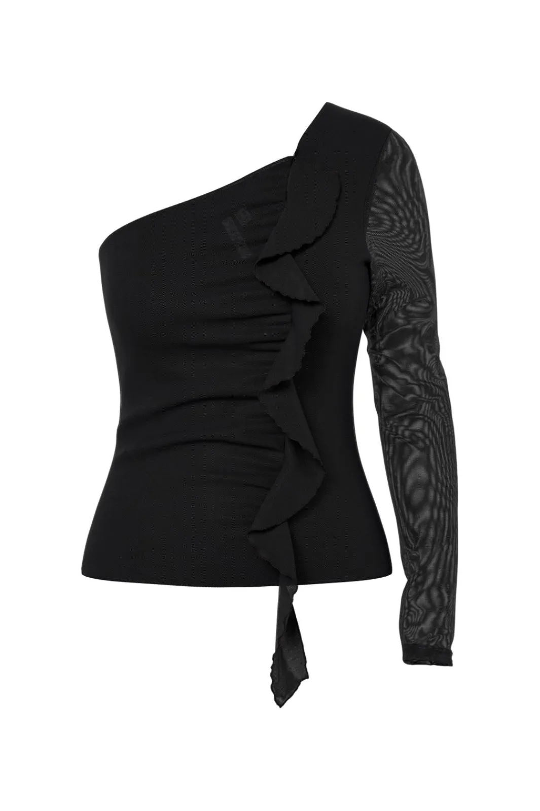Hypedrop Hdpatricia Mesh One-Shoulder Top 32000162 5099778