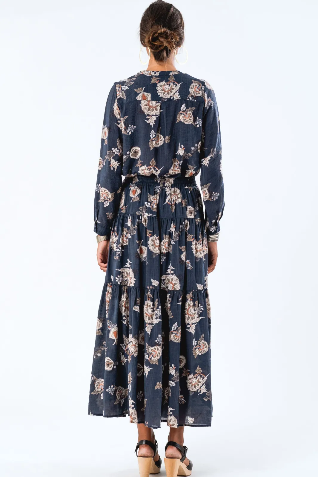 New Lollys Laundry Helenall Shirt Ls 23 Dark Blue