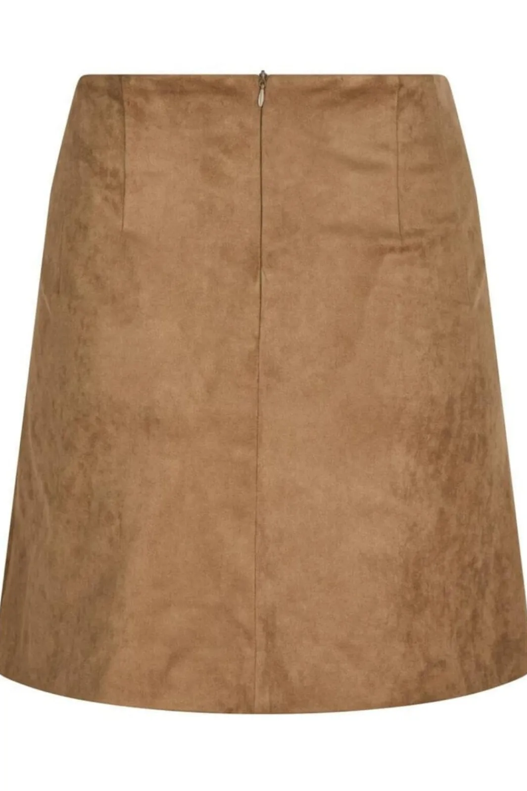 Discount Neo Noir Hemie Faux Suede Skirt 164554 Cognac