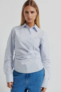 Sale Second Female Hill Shirt 60401 5125 Halogen Blue