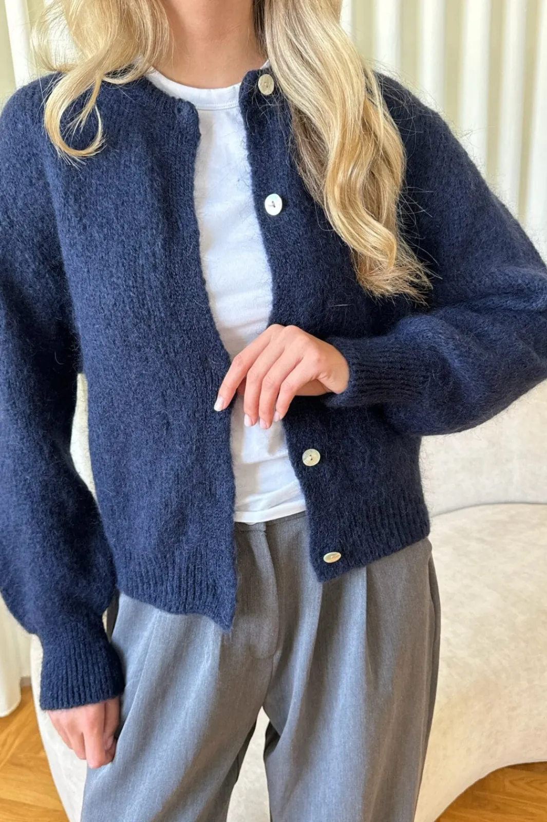 Outlet BYIC Idaic Cardigan navy Navy