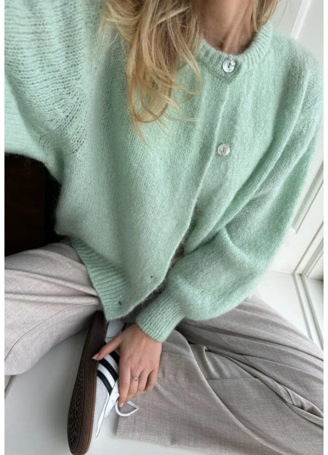 Clearance BYIC Idaic Cardigan mint Mint
