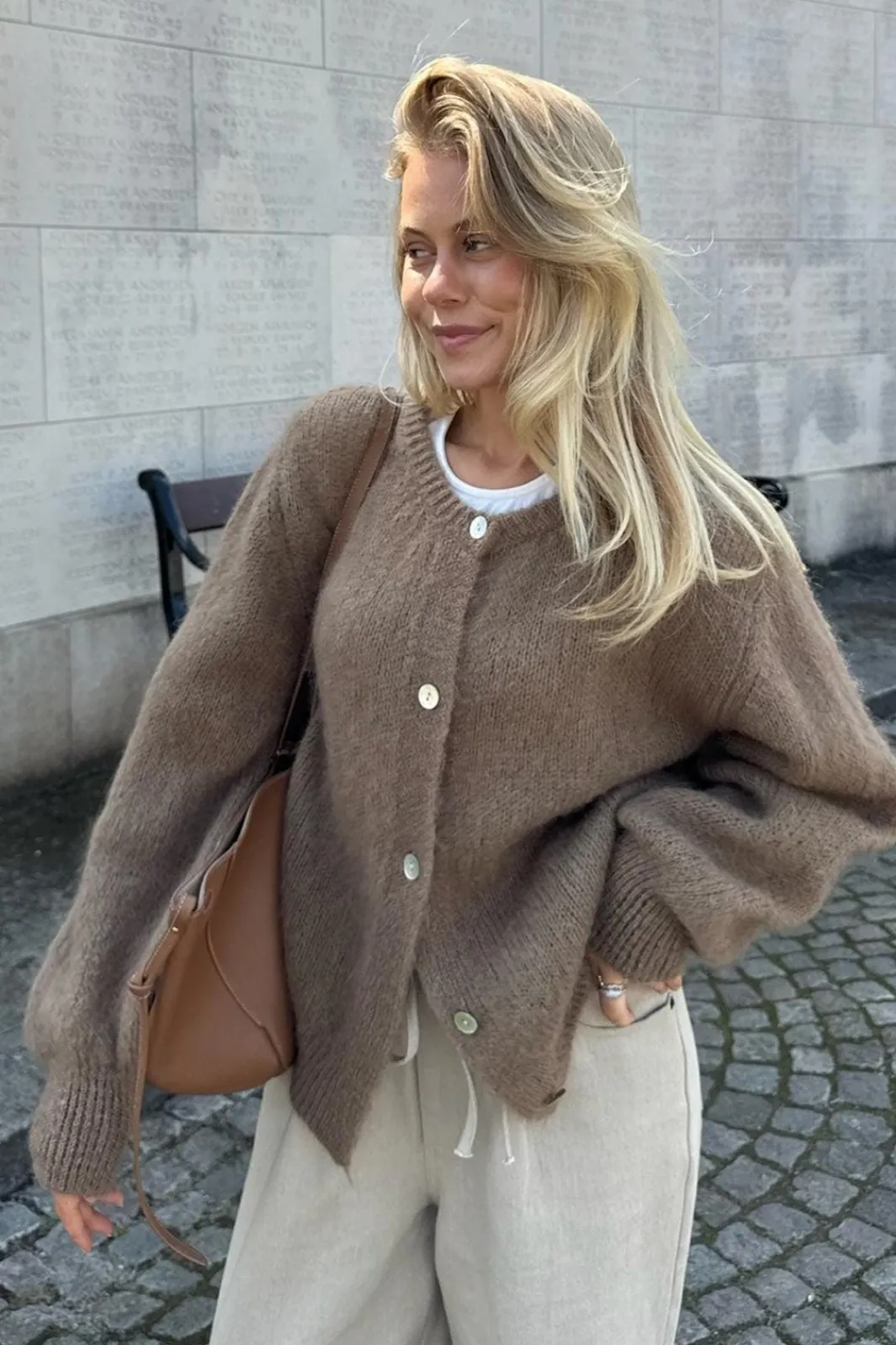 New BYIC Idaic Cardigan camel Camel
