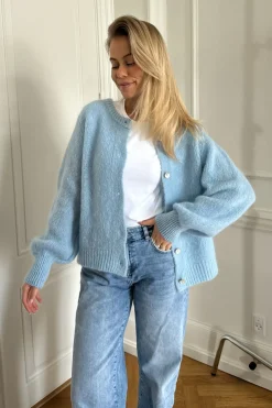 Discount BYIC Idaic Cardigan lblue Light Blue