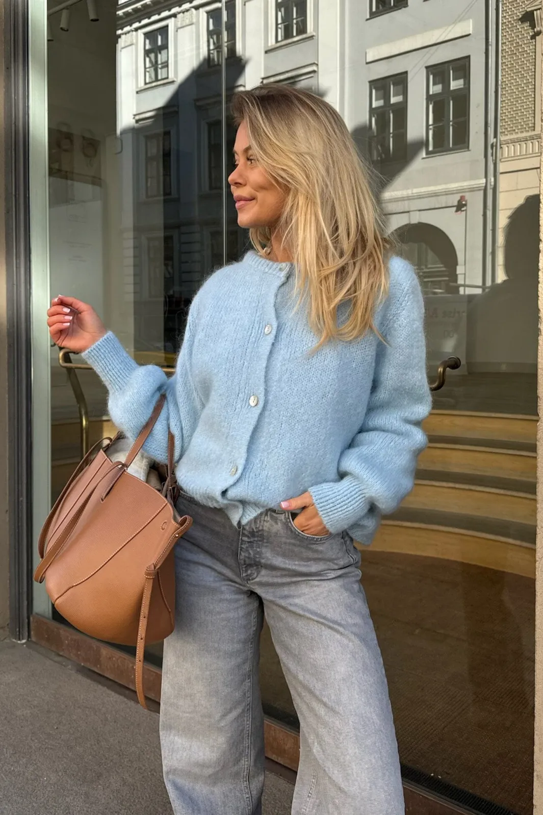 Discount BYIC Idaic Cardigan lblue Light Blue