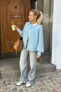 Discount BYIC Idaic Cardigan lblue Light Blue