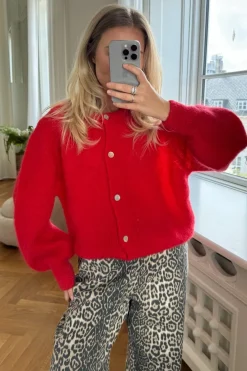 Sale BYIC Idaic Cardigan red Red