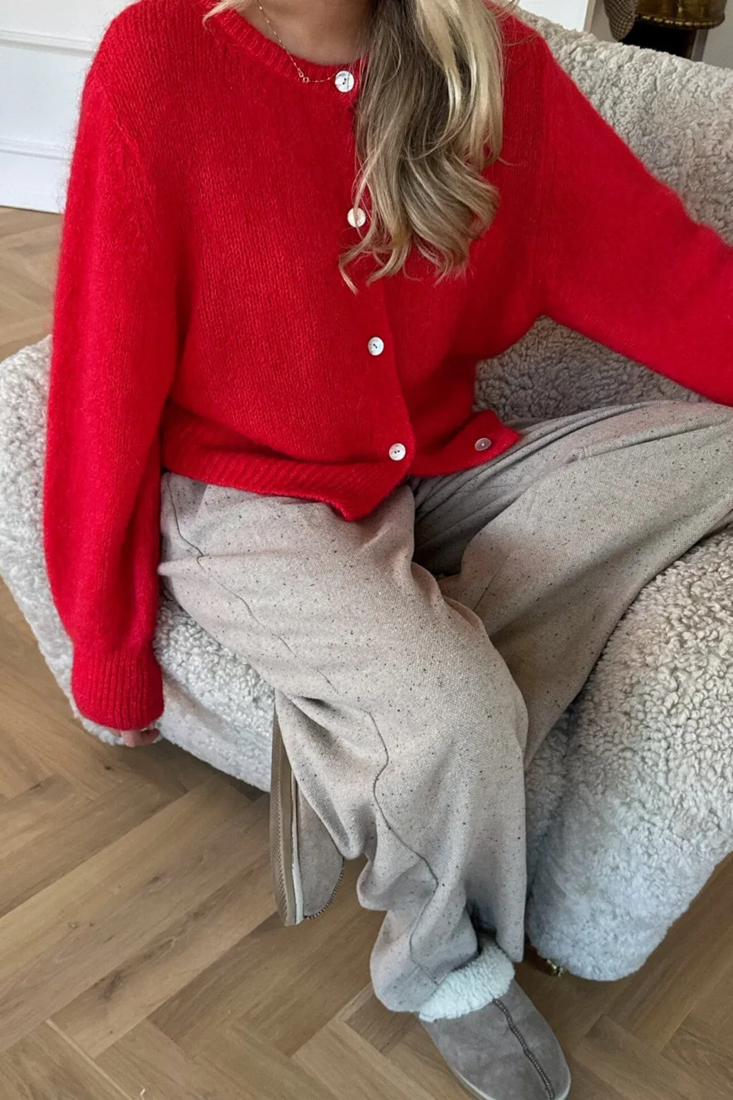 Sale BYIC Idaic Cardigan red Red