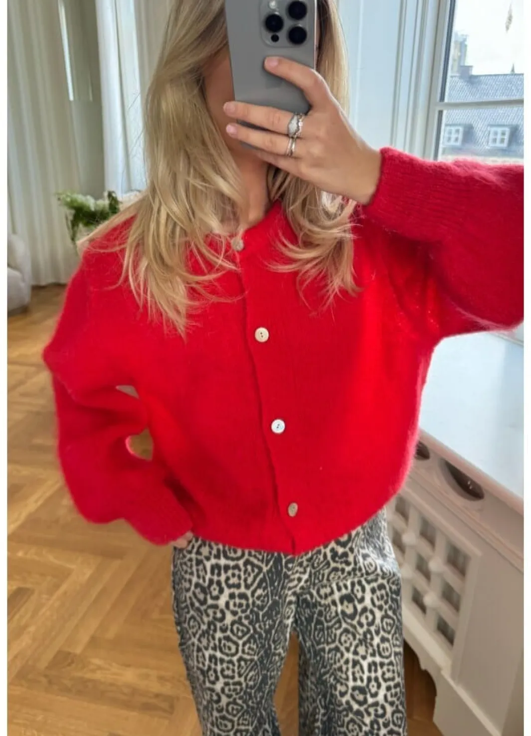 Sale BYIC Idaic Cardigan red Red