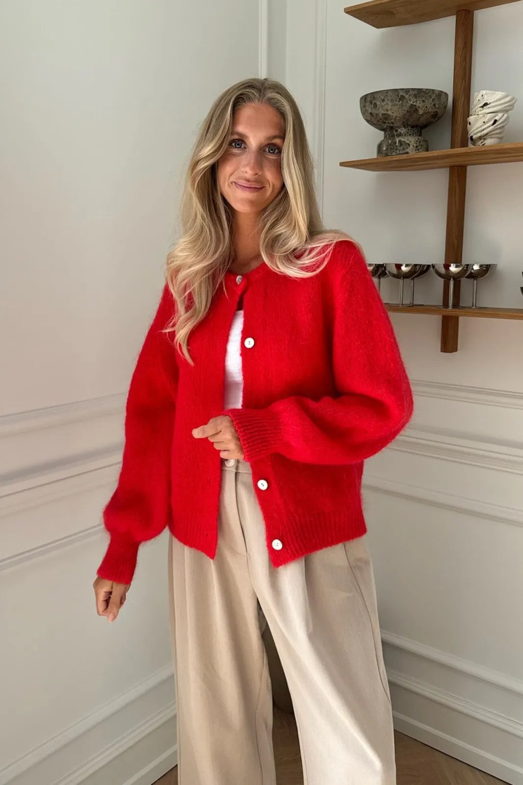 Sale BYIC Idaic Cardigan red Red
